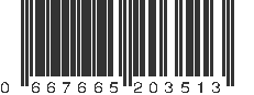 UPC 667665203513