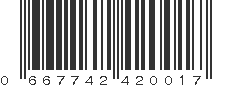 UPC 667742420017