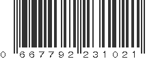 UPC 667792231021