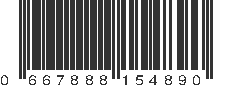 UPC 667888154890