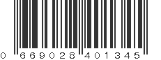 UPC 669028401345