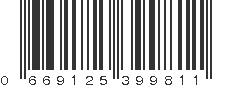 UPC 669125399811