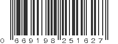 UPC 669198251627