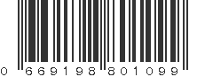 UPC 669198801099