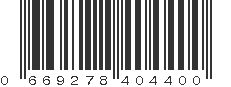 UPC 669278404400