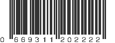 UPC 669311202222