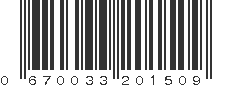 UPC 670033201509