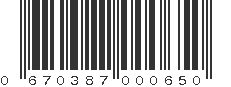 UPC 670387000650