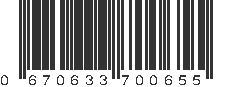 UPC 670633700655