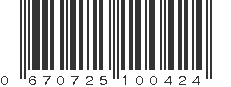 UPC 670725100424