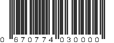 UPC 670774030000