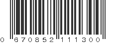 UPC 670852111300