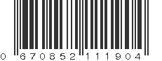 UPC 670852111904