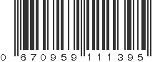 UPC 670959111395