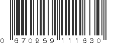 UPC 670959111630