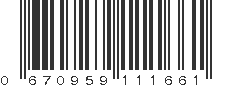 UPC 670959111661