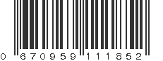 UPC 670959111852