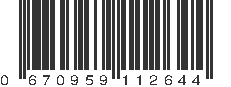 UPC 670959112644