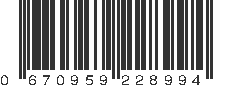 UPC 670959228994