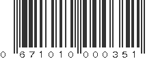 UPC 671010000351