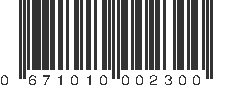 UPC 671010002300