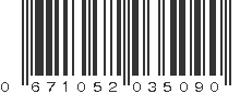 UPC 671052035090