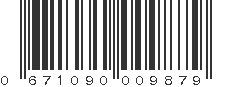 UPC 671090009879