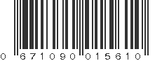 UPC 671090015610
