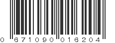 UPC 671090016204