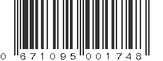 UPC 671095001748