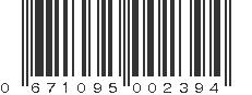 UPC 671095002394