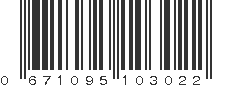 UPC 671095103022