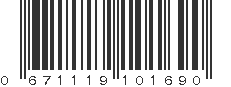 UPC 671119101690