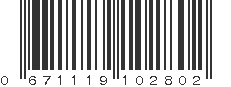 UPC 671119102802