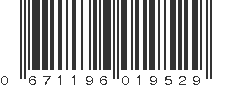 UPC 671196019529