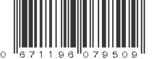 UPC 671196079509