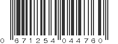 UPC 671254044760