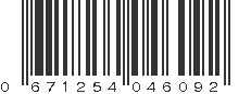 UPC 671254046092