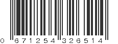 UPC 671254326514