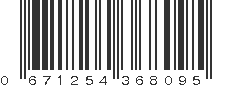 UPC 671254368095