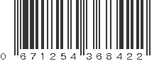 UPC 671254368422