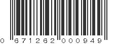 UPC 671262000949