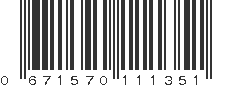 UPC 671570111351