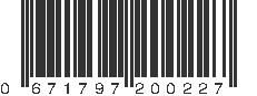 UPC 671797200227