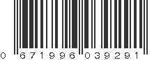 UPC 671996039291