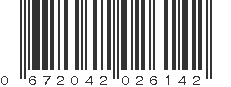 UPC 672042026142