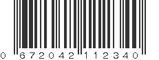 UPC 672042112340