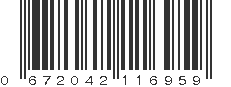 UPC 672042116959