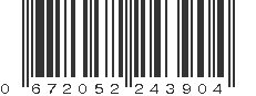 UPC 672052243904