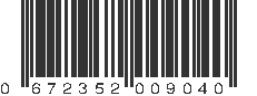 UPC 672352009040